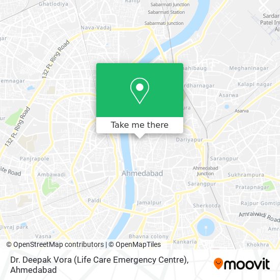 Dr. Deepak Vora (Life Care Emergency Centre) map