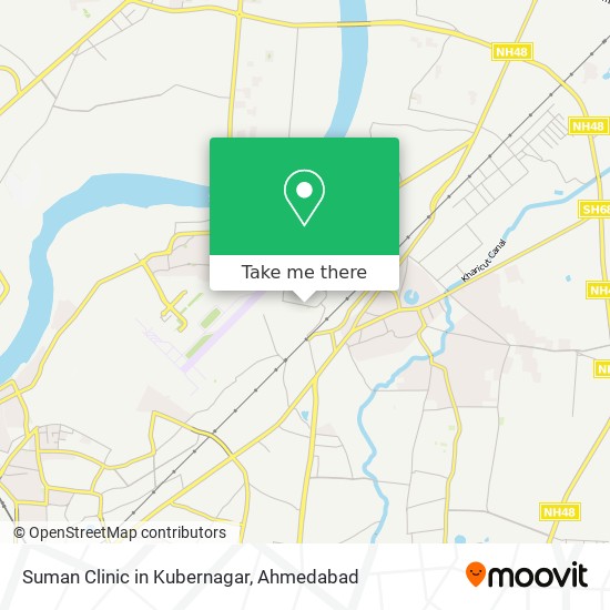 Suman Clinic in Kubernagar map