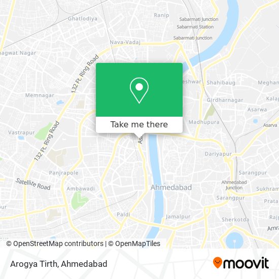 Arogya Tirth map