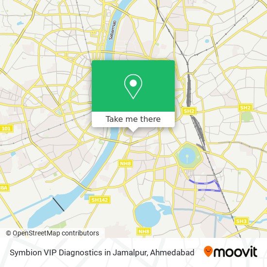 Symbion VIP Diagnostics in Jamalpur map