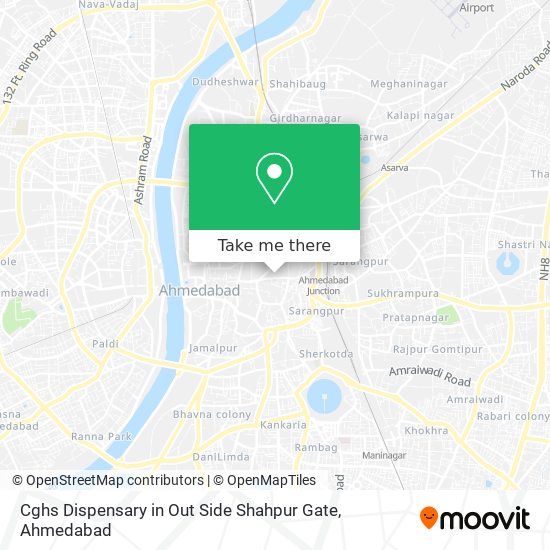Cghs Dispensary in Out Side Shahpur Gate map