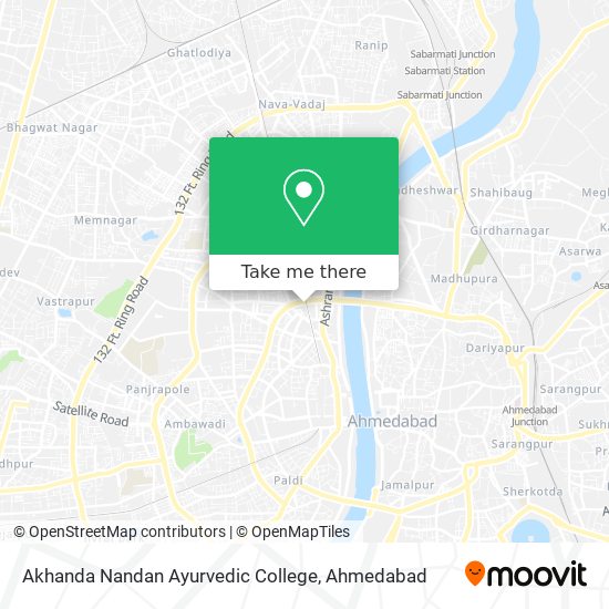 Akhanda Nandan Ayurvedic College map