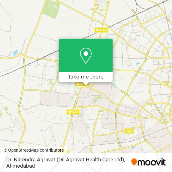 Dr. Narendra Agravat (Dr. Agravat Health Care Ltd) map
