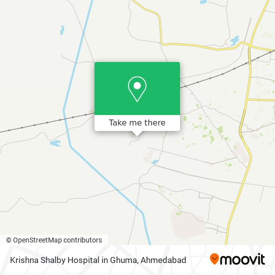 Krishna Shalby Hospital in Ghuma map