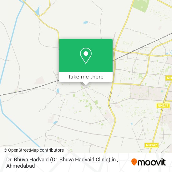 Dr. Bhuva Hadvaid (Dr. Bhuva Hadvaid Clinic) in map