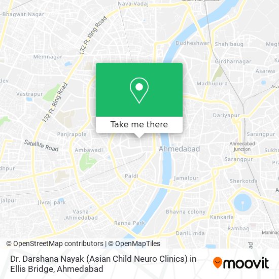 Dr. Darshana Nayak (Asian Child Neuro Clinics) in Ellis Bridge map