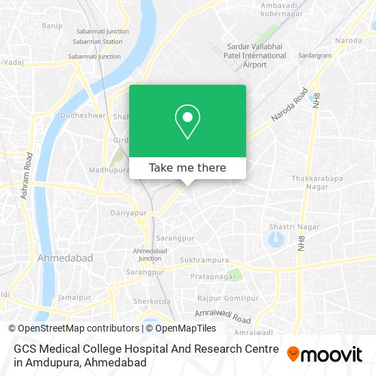 GCS Medical College Hospital And Research Centre in Amdupura map