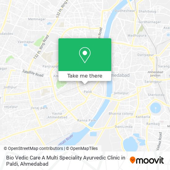 Bio Vedic Care A Multi Speciality Ayurvedic Clinic in Paldi map