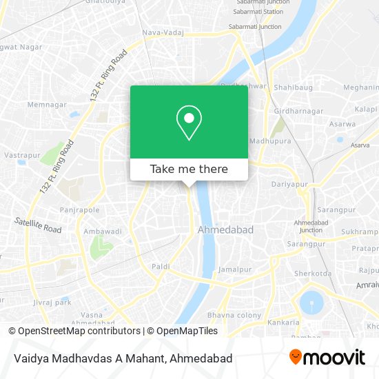Vaidya Madhavdas A Mahant map