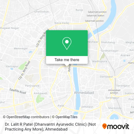 Dr. Lalit R Patel (Dhanvantri Ayurvedic Clinic) (Not Practicing Any More) map
