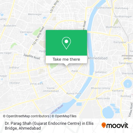 Dr. Parag Shah (Gujarat Endocrine Centre) in Ellis Bridge map