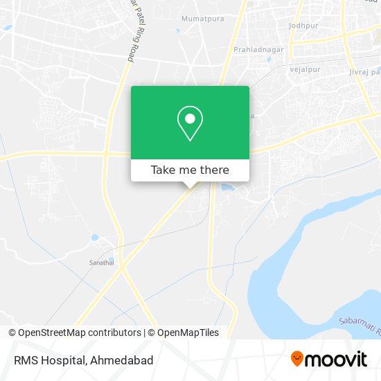 RMS Hospital map
