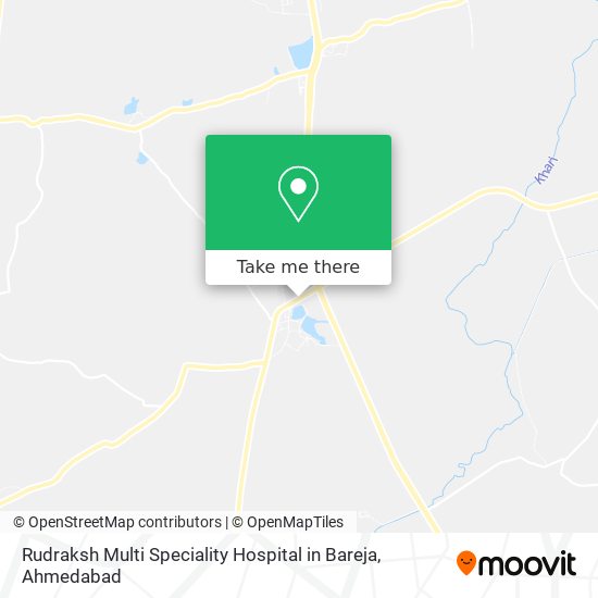 Rudraksh Multi Speciality Hospital in Bareja map