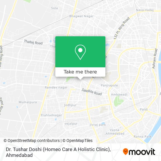 Dr. Tushar Doshi (Homeo Care A Holistic Clinic) map