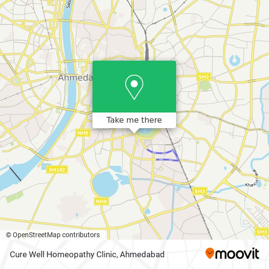 Cure Well Homeopathy Clinic map