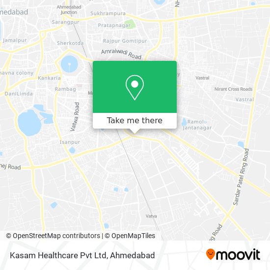 Kasam Healthcare Pvt Ltd map