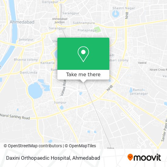 Daxini Orthopaedic Hospital map