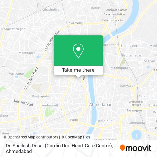 Dr. Shailesh Desai (Cardio Uno Heart Care Centre) map