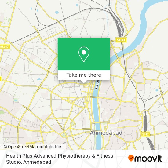 Health Plus Advanced Physiotherapy & Fitness Studio map