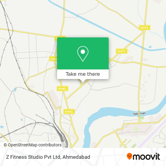 Z Fitness Studio Pvt Ltd map