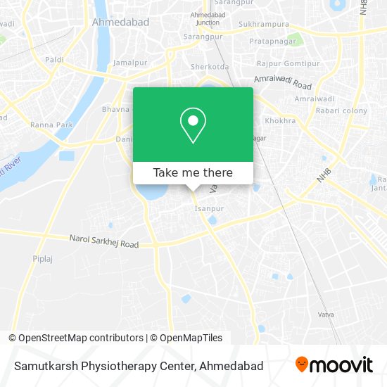 Samutkarsh Physiotherapy Center map