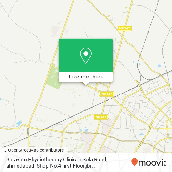 Satayam Physiotherapy Clinic in Sola Road, ahmedabad, Shop No.4,first Floor,jbr Arcade,opp.satyam C map