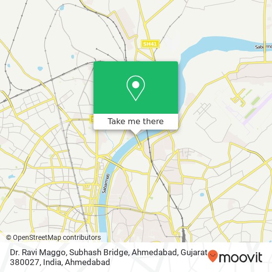 Dr. Ravi Maggo, Subhash Bridge, Ahmedabad, Gujarat 380027, India map
