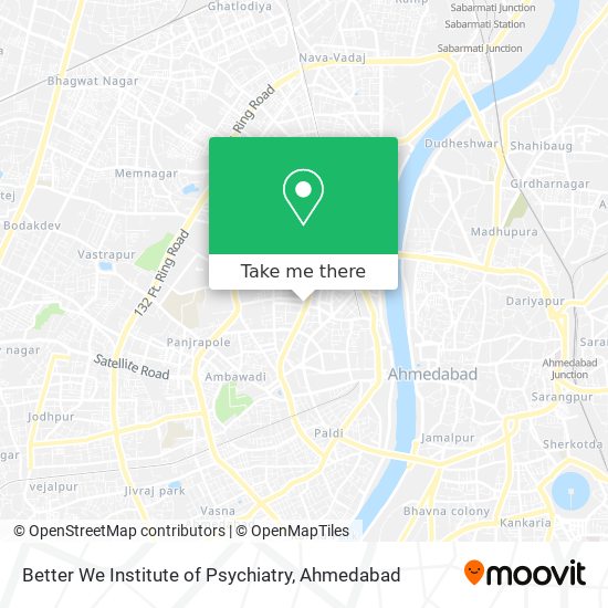 Better We Institute of Psychiatry map