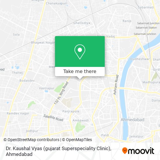 Dr. Kaushal Vyas (gujarat Superspeciality Clinic) map