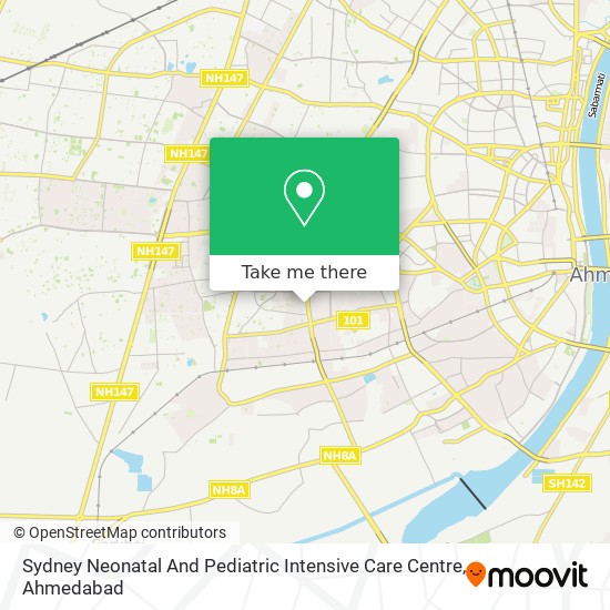 Sydney Neonatal And Pediatric Intensive Care Centre map