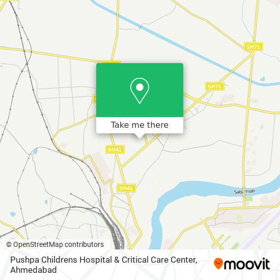 Pushpa Childrens Hospital & Critical Care Center map