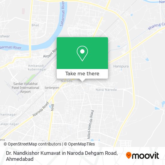 Dr. Nandkishor Kumavat in Naroda Dehgam Road map