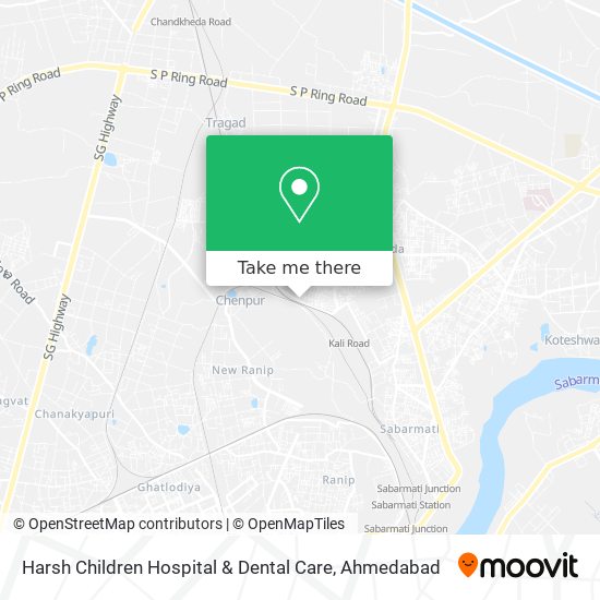 Harsh Children Hospital & Dental Care map