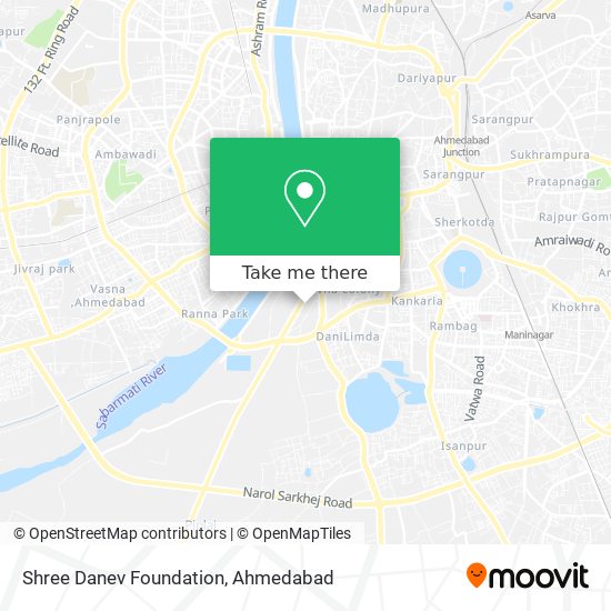 Shree Danev Foundation map