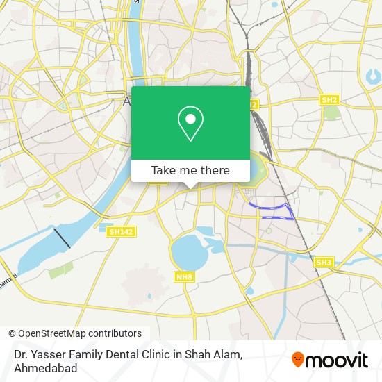 Dr. Yasser Family Dental Clinic in Shah Alam map