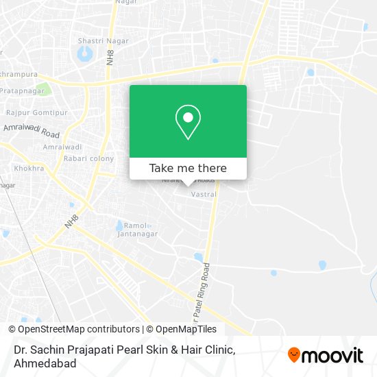 Dr. Sachin Prajapati Pearl Skin & Hair Clinic map