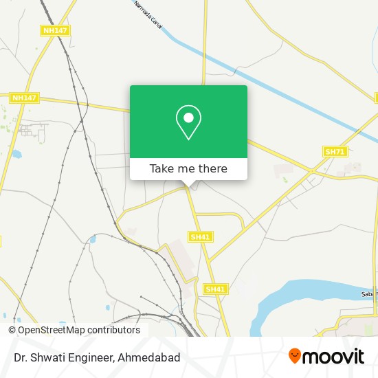 Dr. Shwati Engineer map