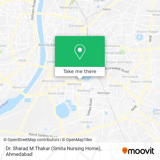 Dr. Sharad M Thakar (Smita Nursing Home) map