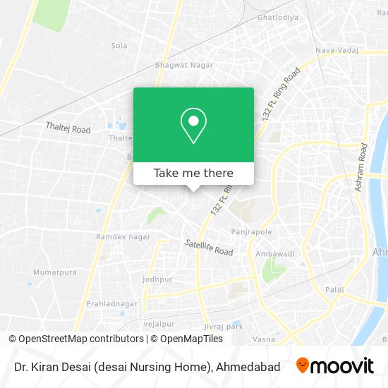 Dr. Kiran Desai (desai Nursing Home) map