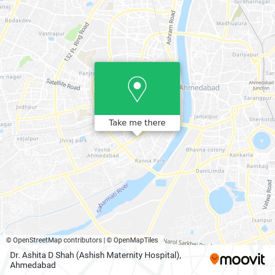 Dr. Ashita D Shah (Ashish Maternity Hospital) map