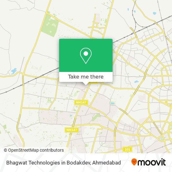 Bhagwat Technologies in Bodakdev map