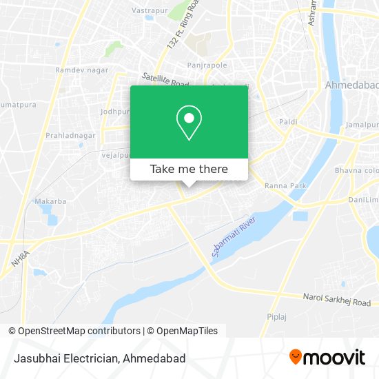 Jasubhai Electrician map