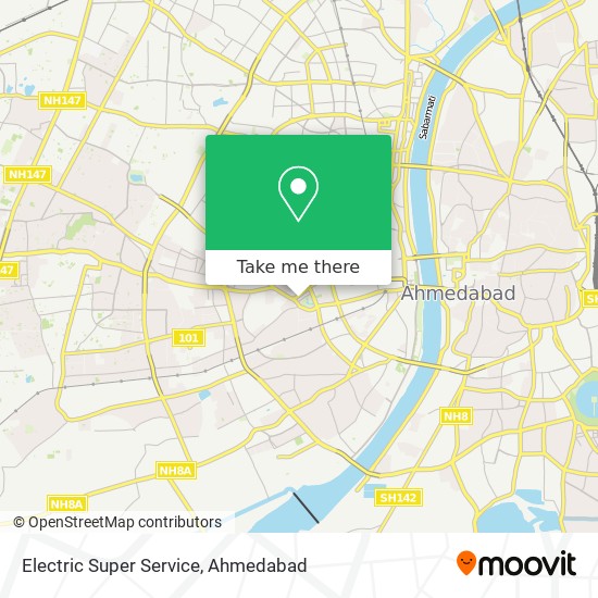 Electric Super Service map