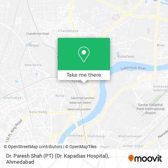 Dr. Paresh Shah (PT) (Dr. Kapadias Hospital) map