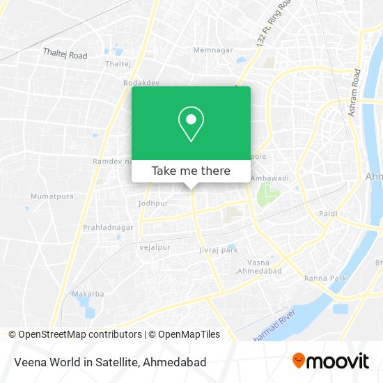 Veena World in Satellite map