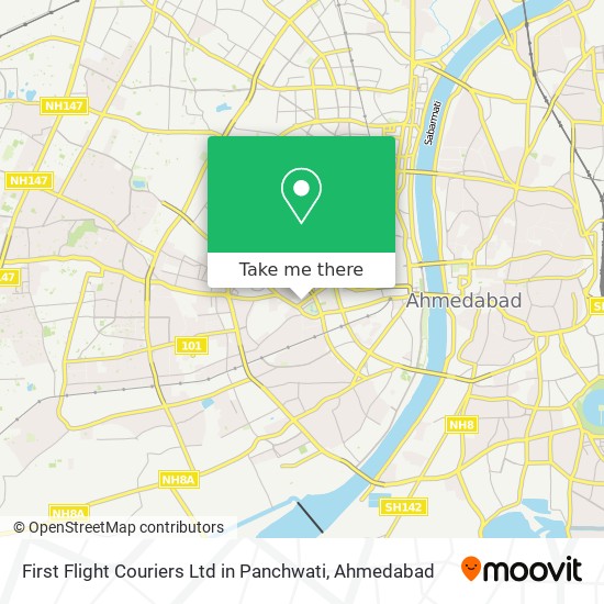 First Flight Couriers Ltd in Panchwati map