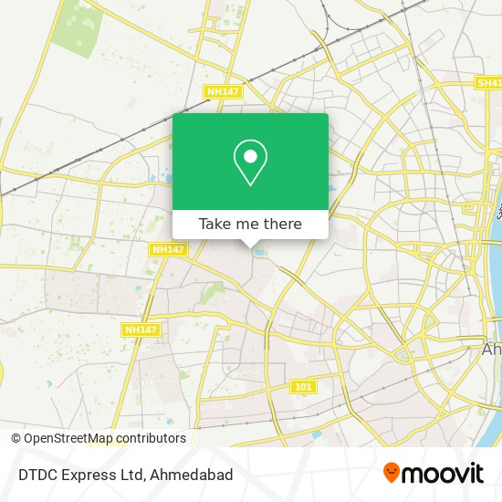 DTDC Express Ltd map