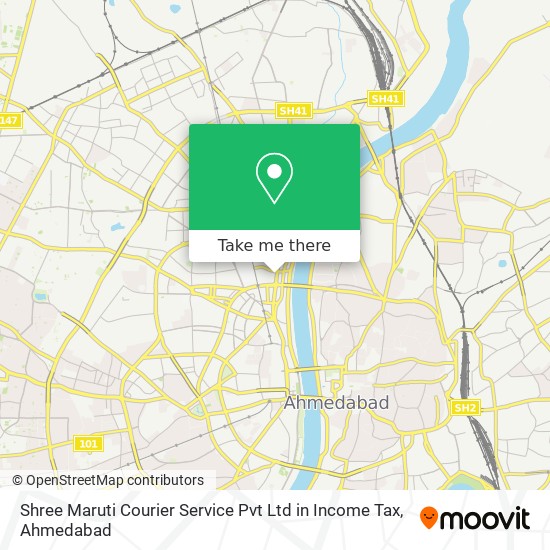 Shree Maruti Courier Service Pvt Ltd in Income Tax map