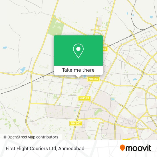 First Flight Couriers Ltd map