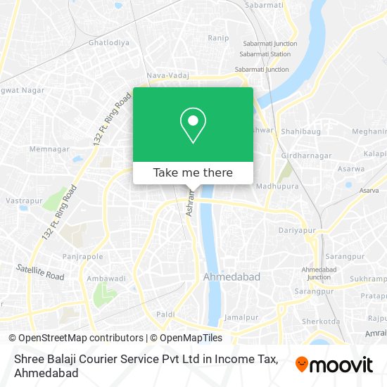 Shree Balaji Courier Service Pvt Ltd in Income Tax map